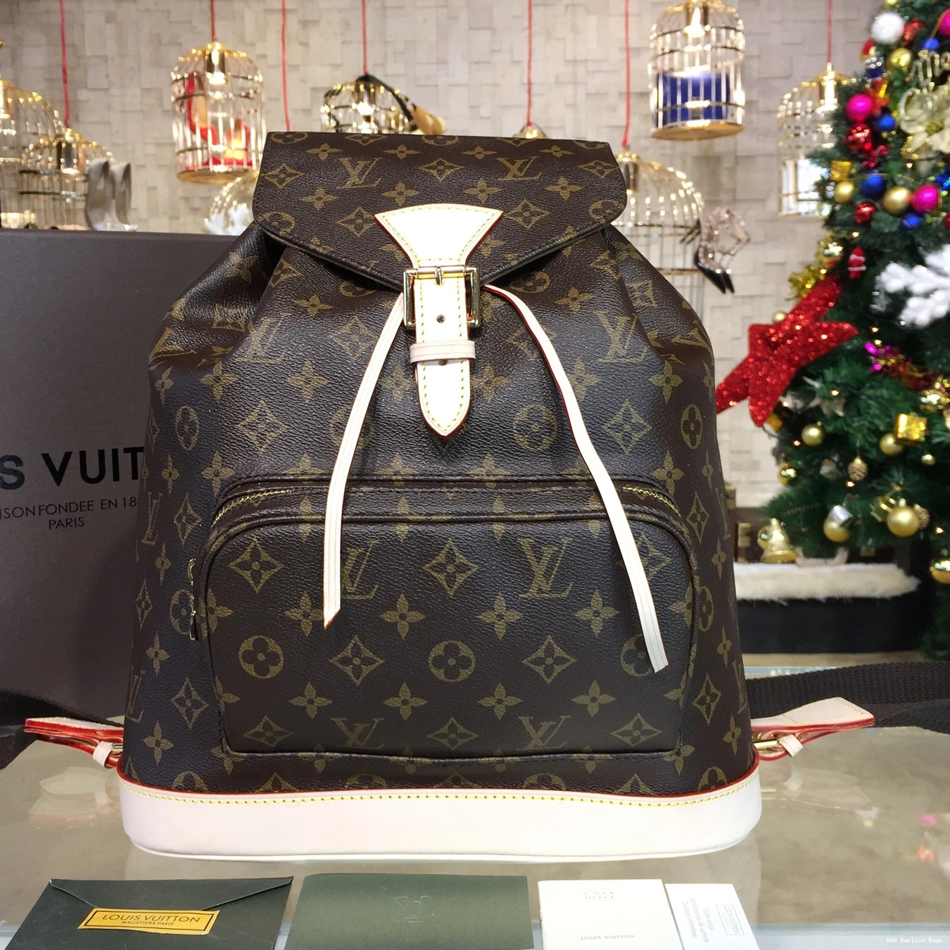 Aaa replica bags BACKPACK LOUIS VUITTON 0713